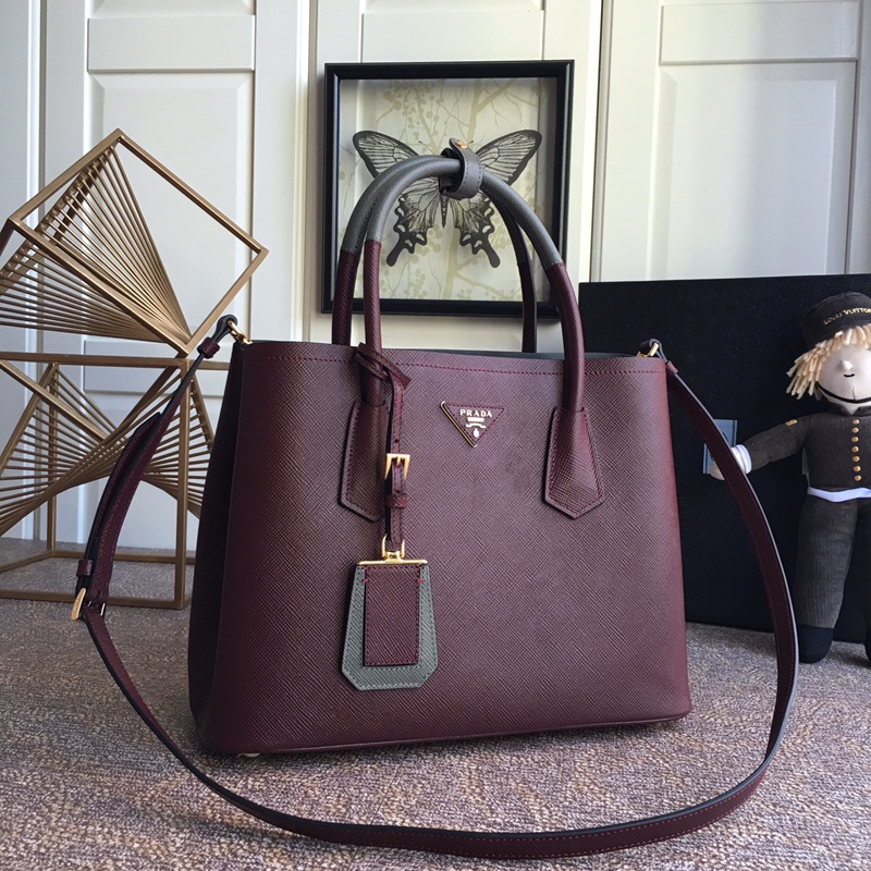 Pra*a top handle bags